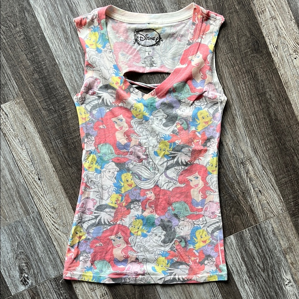 DISNEY | Little Mermaid All-Over Print Tank Top